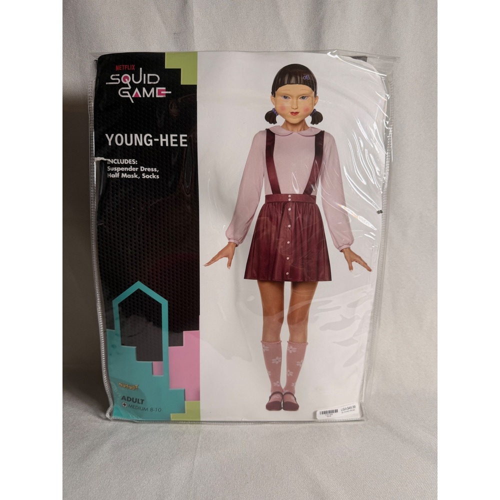 Spirit Halloween Squid Game Young-Hee Adult Costume Medium 8-10